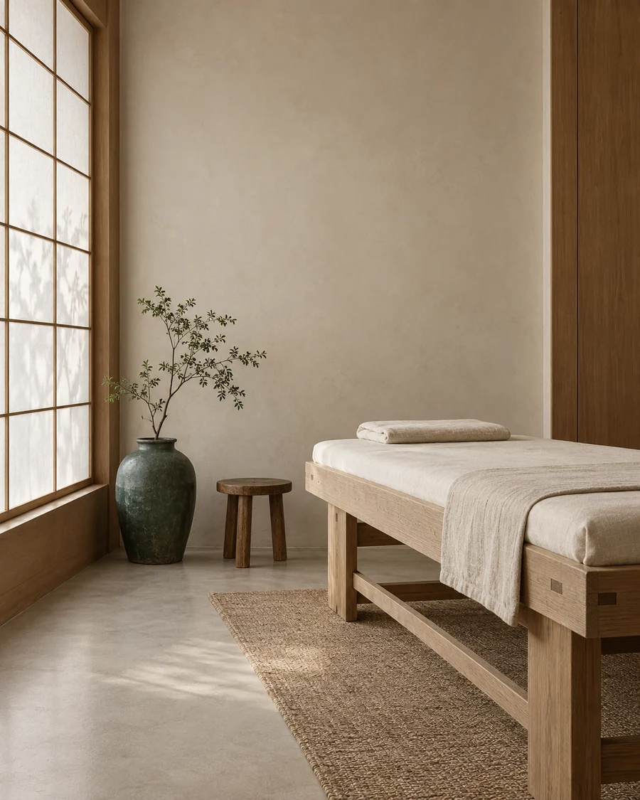 The room